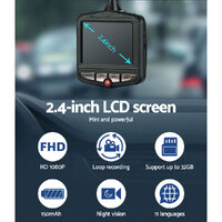 UL-tech Dash Camera 1080P 2.4" Front View,UL-tech Dash Camera 1080P 2.4" Front View Cam Car Video Recorder Night Vision thumbnail