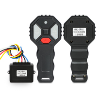 X-BULL Winch Solenoid Relay Wiring Controller 500A 12V and 150ft Wireless Remote 4T Block Pulley thumbnail