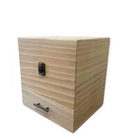 59 Slots Essential Oils Storage Box - Wooden 3-Tier Bottle Holder thumbnail