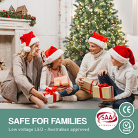 Christabelle 1.2m Pre Lit LED Christmas Tree Decor with Pine Cones Xmas Decorations thumbnail