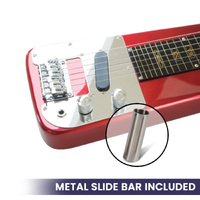 Karrera 6-String Steel Lap Guitar - Metallic Red thumbnail