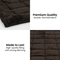 Laura Hill 600GSM Faux Mink Comforter Quilt Duvet Doona - Queen thumbnail
