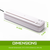 Kitchen Vacuum Food Sealer Sous Vide Machine 100W WHITE thumbnail