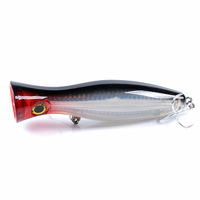 8x Popper Crank 12.5cm Fishing Lure Lures Surface Tackle Fresh Saltwater thumbnail