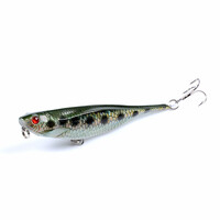 9x Popper Poppers 9.9cm Fishing Lure Lures Surface Tackle Fresh Saltwater thumbnail