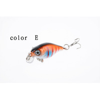6x 4.5cm Popper Crank Bait Fishing Lure Lures Surface Tackle Saltwater thumbnail