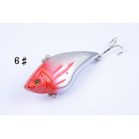 6x 7cm Vib Bait Fishing Lure Lures Hook Tackle Saltwater thumbnail