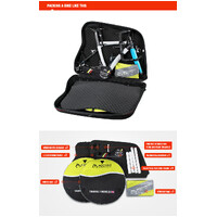 NOOYAH Bike Hard Shell Travel Case EVA Mountain MTB ebike Road Bike 700c Gravel Bike Tourer- BK002 in Black thumbnail