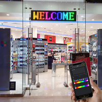 Programmable LED Matrix Panel Flexible Screen IP65 with APP Control 120*595mm thumbnail