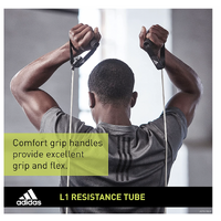 Adidas Resistance Tube Yoga Pilates Gym Exercise Home Fitness Workout L1 thumbnail