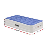 Weisshorn Air Mattress Single Inflatable Bed 46cm Cube Airbed thumbnail