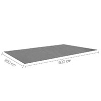 Weisshorn 6M X 2.5M Annex Matting 600GSM Floor Mats Mesh Caravan Camping Annexe thumbnail