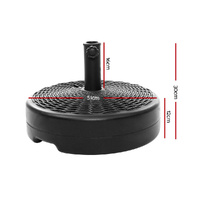 Instahut 51cm Outdoor Umbrella Base Round Stand Pod thumbnail