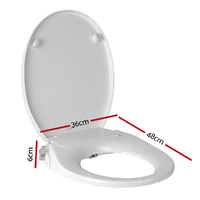 Cefito Non Electric Bidet Toilet Seat Cover Auto Water Spray Wash Knob Control thumbnail