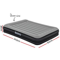 Bestway Air Bed Beds Mattress Premium Inflatable Built-in Pump Queen Size thumbnail