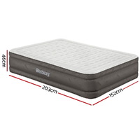 Bestway Air Mattress Queen Inflatable Bed 46cm Airbed Grey thumbnail
