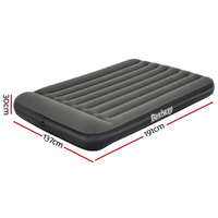 Bestway Air Mattress Double Inflatable Bed 30cm Airbed Grey thumbnail