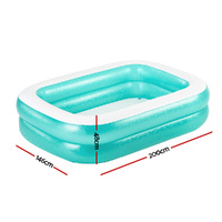 Bestway Kids Pool 200x146x48cm Inflatable Above Ground Swimming Pools 450L thumbnail