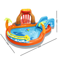 Bestway Kids Pool 265x265x104cm Inflatable Above Ground Swimming Play Pools 208L thumbnail