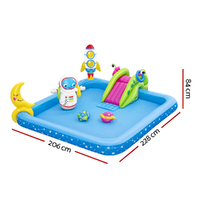 Bestway Kids Pool 228x206x84cm Inflatable Above Ground Swimming Play Pools 308L thumbnail
