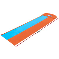 Bestway Water Slide Kids Slip 488cm Dual Slides Inflatable Splash Pad thumbnail