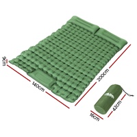 Weisshorn Self Inflating Mattress Camping Sleeping Mat Air Bed Pad Double Pillow thumbnail