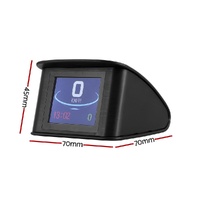 Giantz Universal Car Digital GPS Speedometer Heads Up Display Overspeed Warning Alarm thumbnail