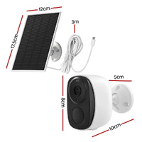 UL-tech 3MP Solar Security Camera thumbnail