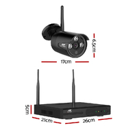 UL-tech Wireless CCTV Security System 8CH NVR 3MP 8 Bullet Cameras 4TB thumbnail
