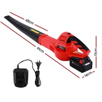 Giantz 20V Cordless Leaf Blower 12000RPM Powerful Garden Electric Lawn Cleaner thumbnail