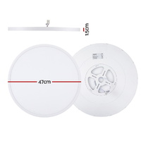 Leier Ceiling Light LED Round 46W Ultra-THIN 5CM Oyster Lamp Modern Cool/Warm thumbnail