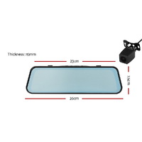 UL-tech Dash Camera 1080P 9.66" Front and Rear View Cam Car DVR Reverse Recorder thumbnail