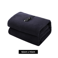Giselle Electric Heated Blanket Car Truck Throw Rug Travel Camping 12V DC Aut thumbnail