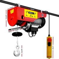 Giantz Electric Hoist Winch 125/250KG Cable 18M Rope Tool Remote Chain Lifting thumbnail