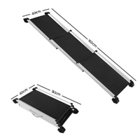 i.Pet Dog Ramp Pet Stairs Steps Car SUV Foldable Portable Ladder Adjustable thumbnail