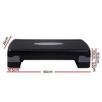 Everfit Aerobic Step Exercise Stepper Steps Home Gym Fitness Block Bench Riser thumbnail
