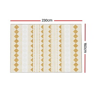 Artiss Rug 160x230cm Area Rug Washable Mat Large Carpet Soft Short Pile Ella thumbnail