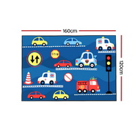 Artiss Rug 120x160cm Area Rug Washable Mat Large Carpet Soft Short Pile Kids thumbnail