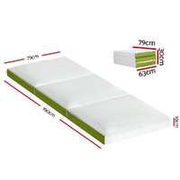 Giselle Bedding Foldable Mattress Folding Foam Trifold Green thumbnail