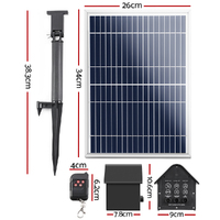 Gardeon Solar Pond Pump with Battery Kit LED Lights 8.8 FT thumbnail