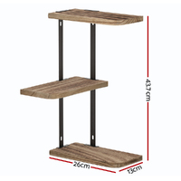 Artiss Floating Wall Shelf 3-Tier thumbnail