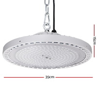 Leier LED High Bay Lights 200W UFO Industrial Shed Warehouse Factory Lamp White thumbnail