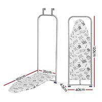 Artiss Ironing Board Wall Mounted Foldable White thumbnail