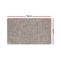 Artiss Kitchen Mat 45x75cm Textilene Floor Rug Carpet Non-slip thumbnail