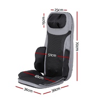 Livemor 8-nodes Full Back Massage Cushion Heating Massage Seats thumbnail