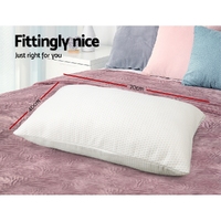 Giselle Bedding Memory Foam Pillow 19cm Thick Twin Pack thumbnail