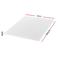 Giselle Bedding Foam Mattress Topper Egg Crate 5cm Double thumbnail