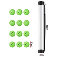 Everfit 12PC Pickleball Collector Set Multi-Ball Retriever Portable Storage Adjustable Strap thumbnail