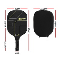 Everfit 2PCS Pickleball Paddles Set Outdoor Pickle Balls Rackets with Cover Bag Training thumbnail