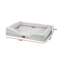 i.Pet Pet Bed Dog Calming Soft Cushion Egg Crate Large Sofa Washable Removable thumbnail